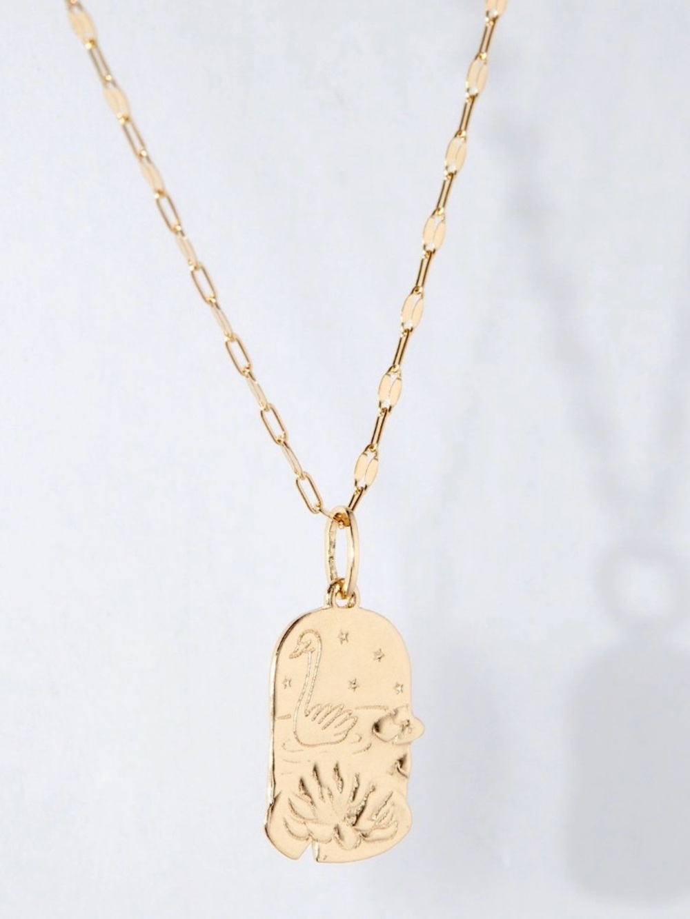 Catbird Jewelry
Water Lily Poem Charm, July